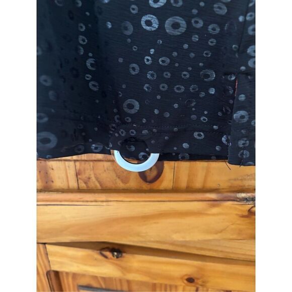 Jamie Sadock “Hugger” Black and Red Golf Top with Silver Details - Picture 3 of 5